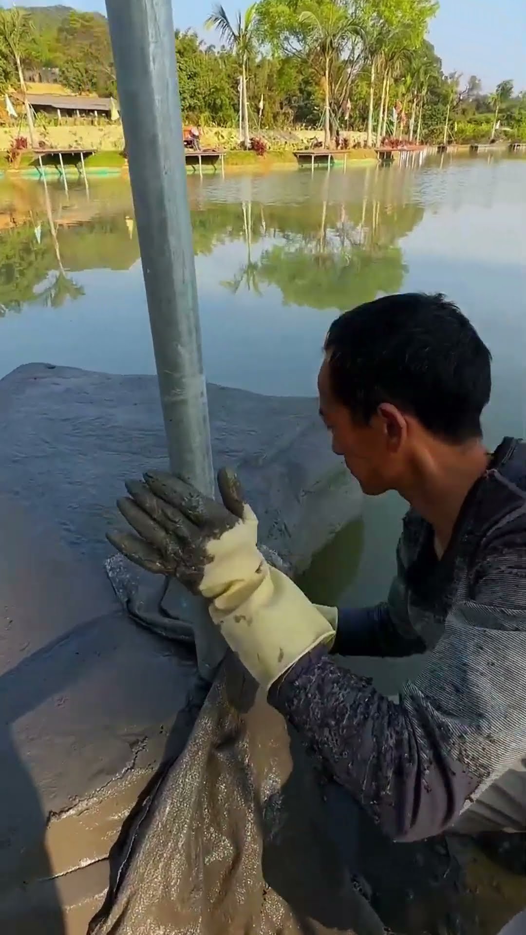 Fishing farm table making process- Good tools and machinery make work easy