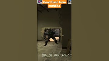 Good flash from m0NESY #cs #csgo #m0nesy #cs2 #navi #simple #deagle #gameplay #faze