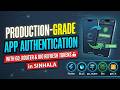 State-Driven Flutter Auth Gate: BLoC, Go_Router Dio Refresh Tokens & Get_it DI | In Sinhala