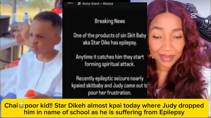Chai😭poor kid!! Star Dikeh almost kpai today where Judy dropped him in name of school as he is..
