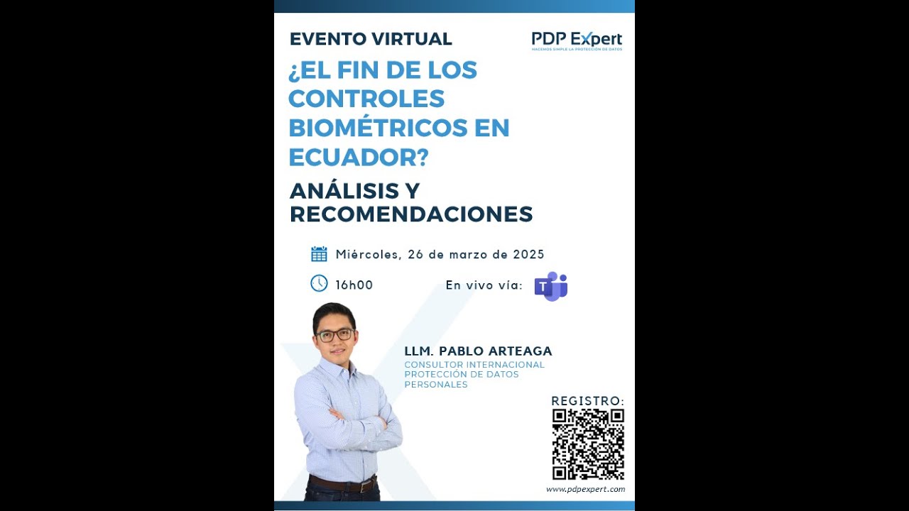 ¿EL FIN DE LOS CONTROLES BIOMÉTRICOS EN ECUADOR?