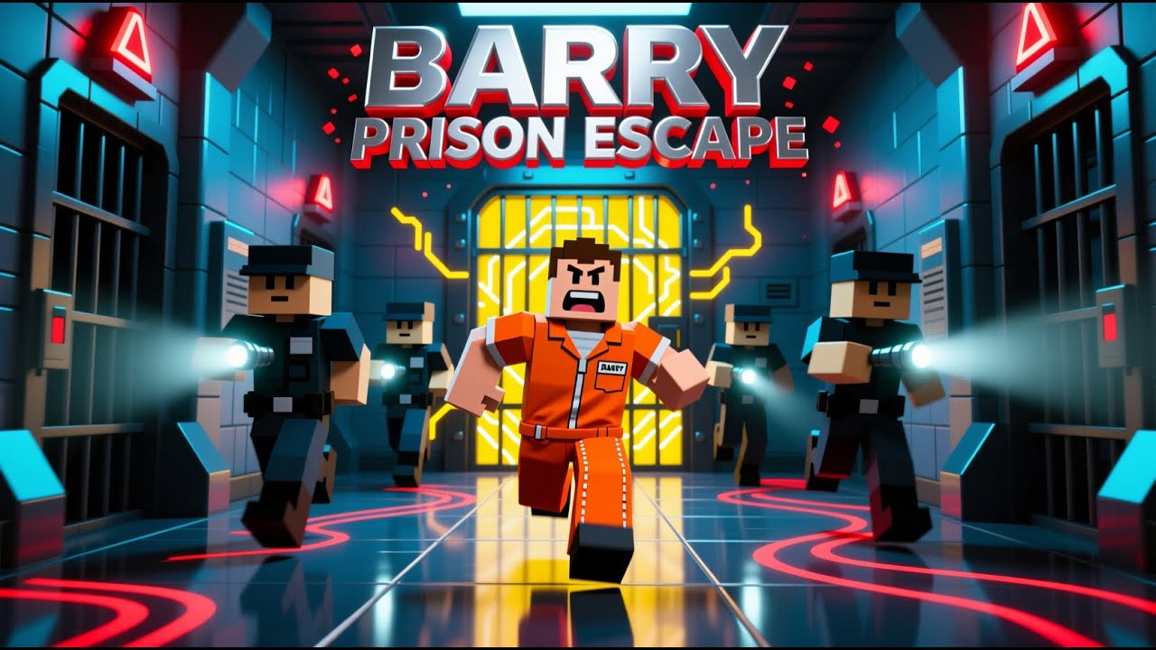Barry Prison Escape 3D Roblox – Funniest Moments & Epic Fails Compilation!