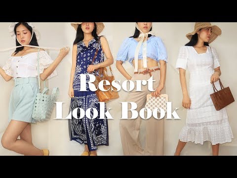 eng sub soon 여름휴가지에서 입기 좋은 바캉스 리조트룩 (자라 가방, 주르드자주 원피스, 브랜디 슬랙스) RESORT LOOK BOOK | KIM <strong>RISA</strong> 김리사