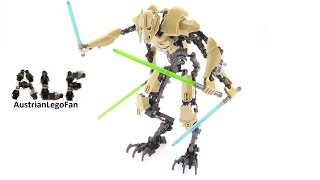 Lego Star Wars 75112 General Grievous Buildable Figure - Lego Speed Build Review