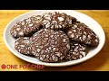 Chocolate Cake Mix Crinkle Cookies | One Pot Chef