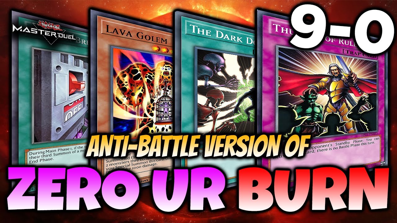 SKIP Battle Phase ❌ UPDATED NO UR Toxic & Cheap Lava Golem Burn Deck [Master Duel]