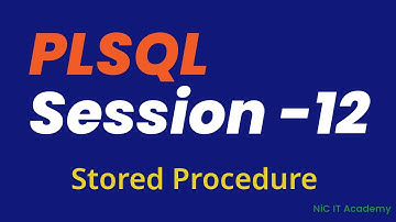 Oracle PL/SQL Tutorial Day -12 ✅ Stored Procedure in Oracle ✅ PL/SQL Interview questions and answers