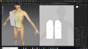 Marvelous Designer 8 Mirror past and symetric pattern by Asish Roy