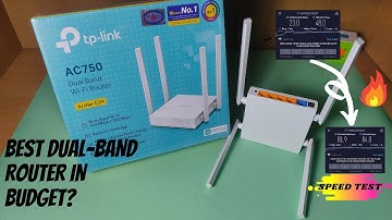 tp link C24 Review | tp-link ARCHER C24 Dual Band Router | Dual Band Speed Test 🔥| TP-Link AC750 |