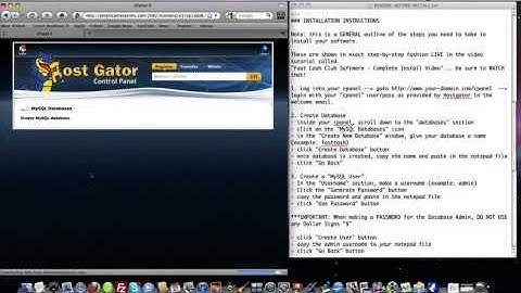 How to Create a MySQL Database with cPanel