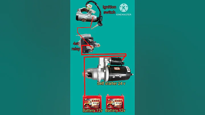 Starting relay connection /how to connection 4st relay