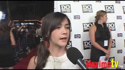 ISABELLE FUHRMAN Interview at Do Something Event