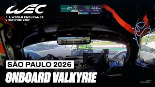 Onboard Harry Tincknell Aston Martin Valyrie Hypercar | Rolex 6 Hours of São Paulo 2026 | FIA WEC