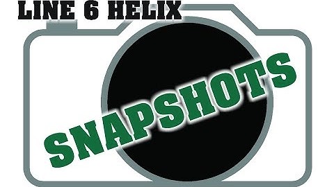 Line 6 Helix SNAPSHOTS Presets Demo - by Glenn DeLaune