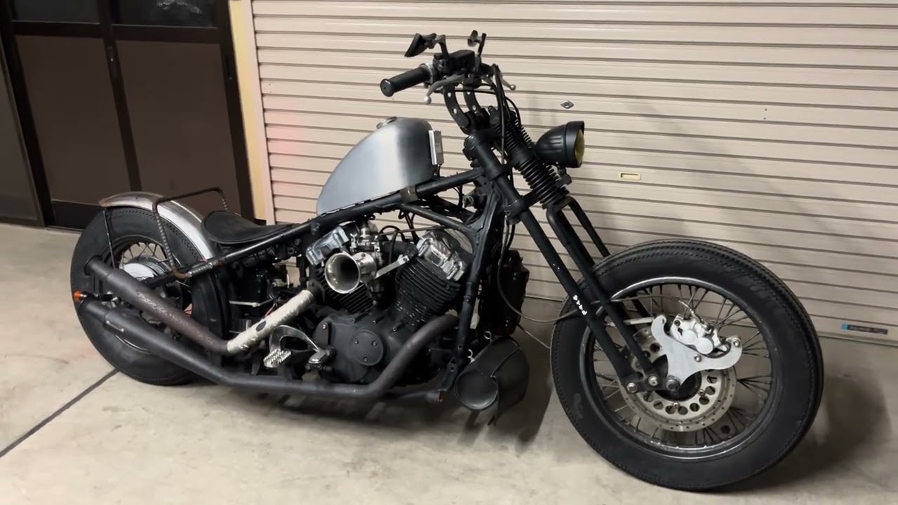 YAMAHA ドラッグスター400 4TR custom base old style ミッドコン 
