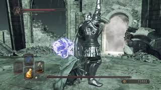 Dark Souls 2 Giant Warrior Club vs Looking Glass Knight