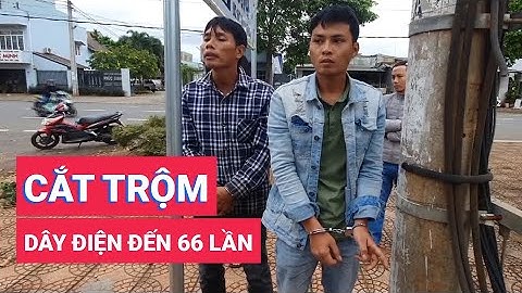 Bắt 2 đối tượng gây ra 66 vụ cắt trộm dây cáp điện