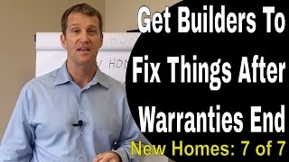 How To Get Builders To Fix Things After The Warranty Ends - Tampa Realtor Lance Mohr