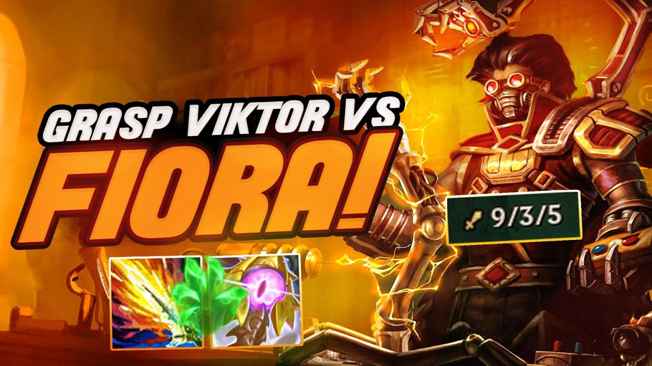 GRASP VIKTOR TOP! | Carried So Hard We Made Them Surrender! | S11 Viktor vs Fiora Top Full Gameplay!