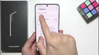 Samsung S25 FE: How to Adjust Ringtone Volume Level