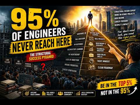 95% of Civil Engineers Never Reach the Top 5% | Structural Engineering Career Roadmap