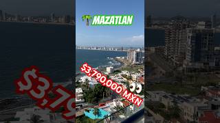 Apartments in Mazatlan $3,790,000 MXN