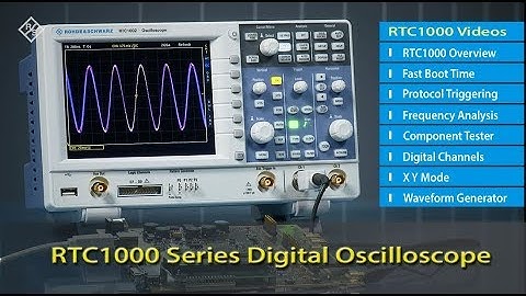 Rohde & Schwarz RTC1000 Series Digital Oscilloscope