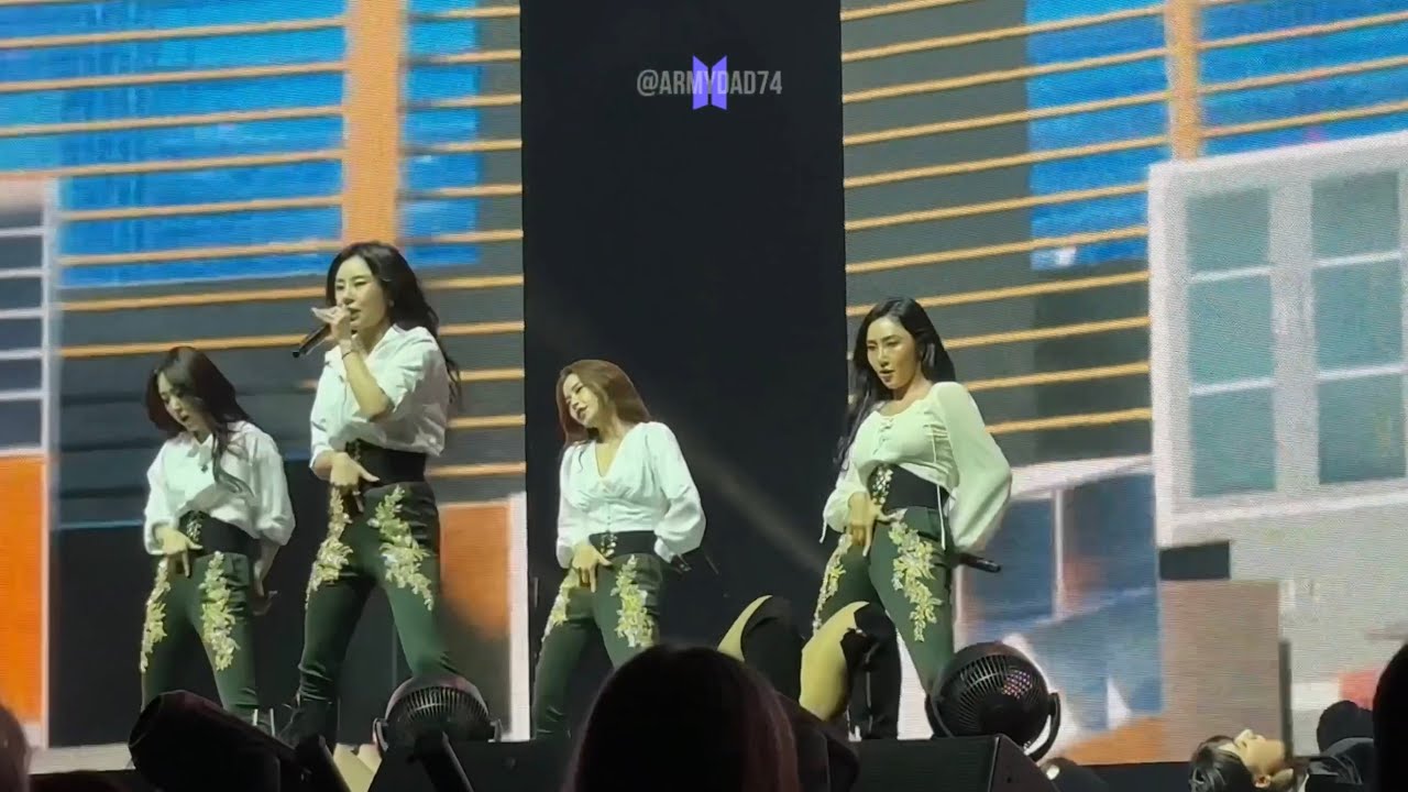 Mamamoo My Con US Tour “Illella” 4k fan cam front row 마마무