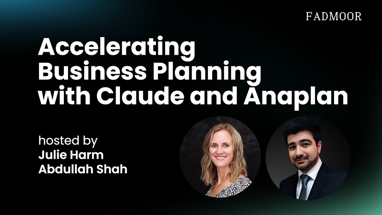 Claude + Anaplan – From Data to Decisions