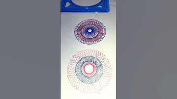 wow#amazingcraft #drawing #spirograph #shortvideos #satisfying #spiroart #artist