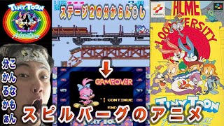 【レトロゲーム】タイニートゥーンアドベンチャーズ!!スーパーファミコン!ステージ2どうなってるの?