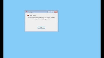 Solución al error 10004 de Creation master 12