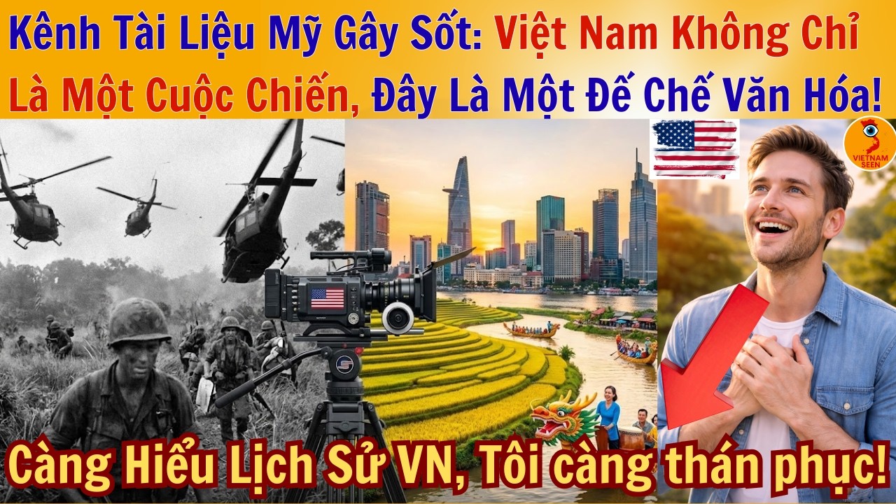 Kênh Tài Liệu Mỹ Gây Sốt Việt Nam Không Chỉ Là Một Cuộc Chiến, Đây Là Một Đế Chế Văn Hóa!