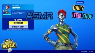 ASMR | Fortnite RARE Chromium Skin + Easter Skins! Daily Item Shop Update 🎮🎧 Relaxing Whispering 😴💤