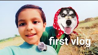 Mera first vlog 🐃👍