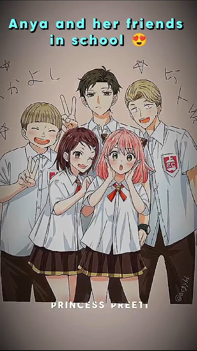 Anya's friends group😍||spy x family||#shorts#short #shortsfeed #youtubeshorts#ytfeed #anime#ytshorts