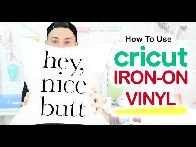 Cricut Iron-On Tutorial for Beginners *EASY* 