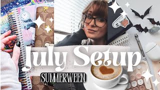 All of my July plans & planner setup - July 2025 ⚡