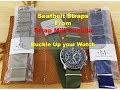 Seatbelt Straps from Strap Mill Canada - Buckle Up Your Watch!