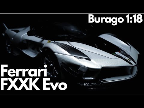 Tomica Ferrari Burago Signature Series 1:18 Diecast FXX-K EVO Special Blue Japan