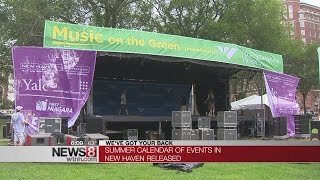 New Haven releases summer calendar