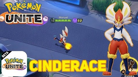 Pokémon UNITE - Cinderace Gameplay (Android, iOS)