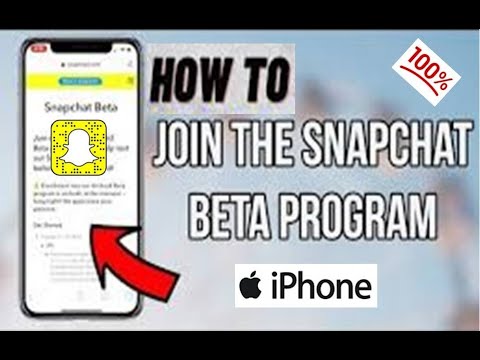 how to get snap chat beta on iPhone and iPad || how to enable snap chat beta || Snap chat beta