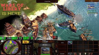 Age of Empires 3 Wars of liberty Great war is here