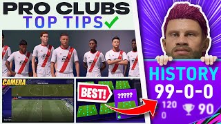 Tips to INSTANTLY Improve on FIFA 21 PRO CLUBS (Best Builds, Formation & MORE)