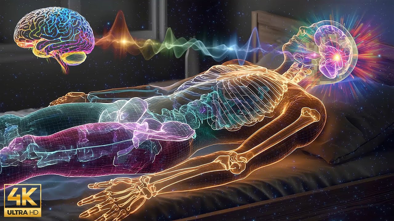 Deep Sleep Music | 528hz Whole Body Healing Frequency, Melatonin ...