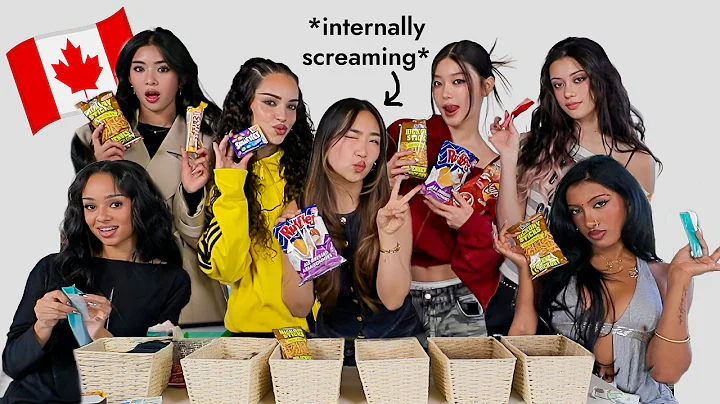 I made KATSEYE try Canadian Snacks (while asking them my burning questions)