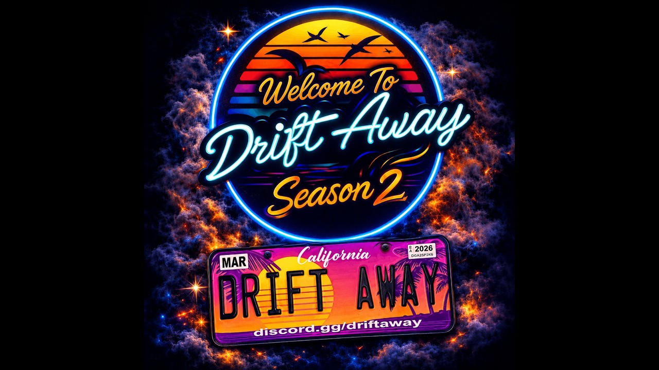 BIG EVENT WEEK IN DRIFT AWAY RP | #doitfordoc | !darp | #xive | !guns | !discord | #driftawayrp