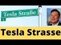 Tesla Strasse Officially Opens at Giga Berlin