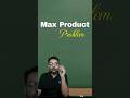 Maximum Product of Two Elements in Array Problem | LeetCode Problem -1464 #DSA #leetcode